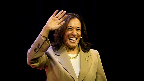 Former US Vice President Kamala Harris
