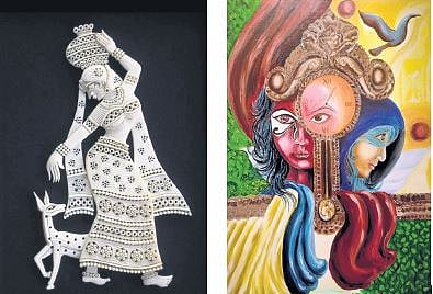 Introducing spectators to the unique talents of artists from across the country, Dream Art World recently held a national art show titled ‘Unison’ at the Chitramayee State Gallery. 