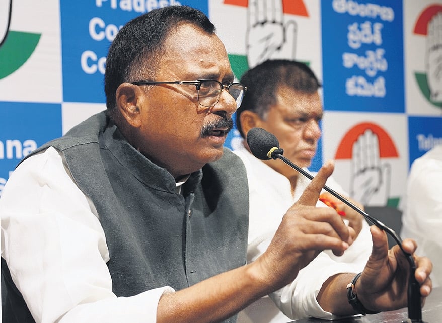 K Chandrasekhar Rao is the real betrayer of Telangana, says Nagarkurnool MP Mallu Ravi