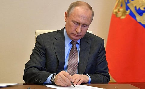 Russian President Vladmir Putin.