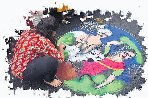 The artistes used their artistry to push the boundaries of expressions, to engage the art enthusiasts and aficionados to elevate their sensibilities.