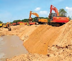 Under the previous government, people had to pay a heavy price on a per-tonne basis to procure sand. 