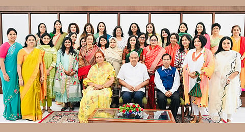 Vice-President interacts with the members of FICCI Ladies Organisation, Chennai Chapter at Vice-President’s Enclave