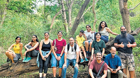 Members of the New Delhi Nature Society
