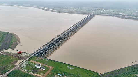 The Kaleshwaram Lift Irrigation Scheme project. 
