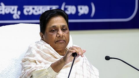 BSP supremo and former UP Chief Minister Mayawati.