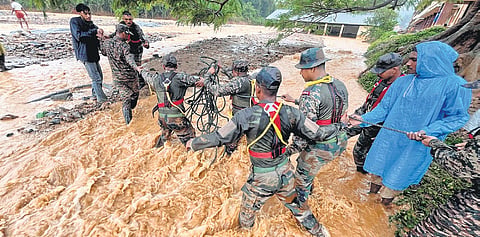 Rescue operation under way in Wayanad