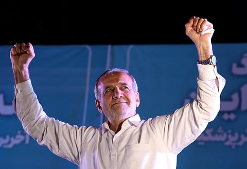 Iran's president-elect Masoud Pezeshkian