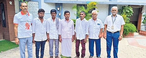 It was a joyous and emotional moment for the Sheikh family in Karampudi village of Palnadu district, as Shiekh Vali, a mentally ill patient who had been missing for the past 15 months was reunited on Friday. 