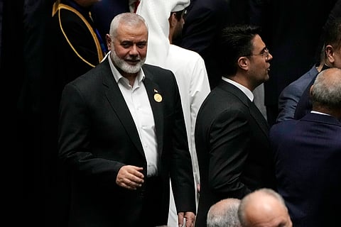 Hamas chief Ismail Haniyeh 