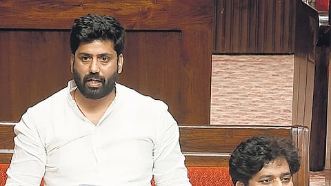 Congress Rajya Sabha member Anil Kumar Yadav Mandadi 