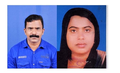 Sajith and Nafeeza.