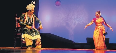The dance production ‘Karpura Vasantha Rayalu’ was as beautiful as it is written and described in Cingireddi Narayana Reddy’s book with the same name.