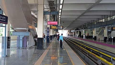 Image of a metro station used for representational purpose only.