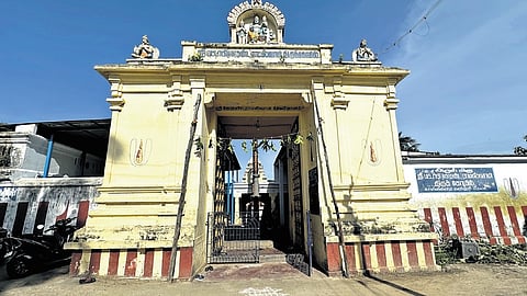 Temple with a unique Rama image