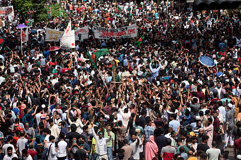 Businesses have been hit by the protests in Bangladesh