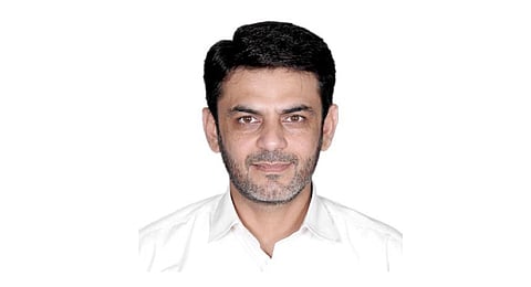 This image provided by the Justice Department, contained in the complaint supporting the arrest warrant, shows Asif Merchant. The Pakistani man alleged to have ties to Iran has been charged in a plot to carry out political assassinations on U.S. soil, the Justice Department said Aug. 6, 2024.