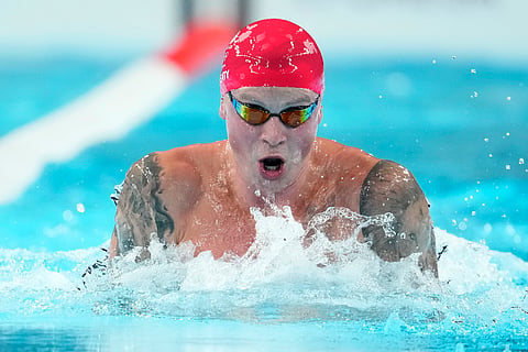 Adam Peaty was one of the athletes who was tested Covid positive during the Olympics. 
