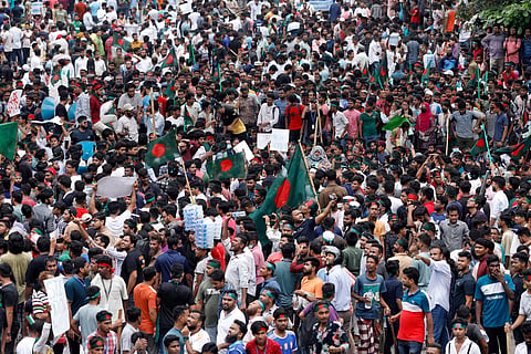 Bangladesh has been witnessing rapid political developments in the last few days.