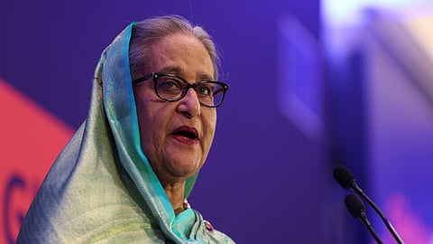 Former Bangladesh PM Sheikh Hasina