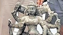The statue will be handed over to the archaeological department.