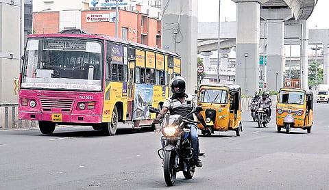 BRTS was initially planned on the 10-km route between Pallavaram and Thoraipakkam on a pilot basis. However, devoting an entire lane for buses with a rise in the number of two-wheelers was a daunting challenge 
