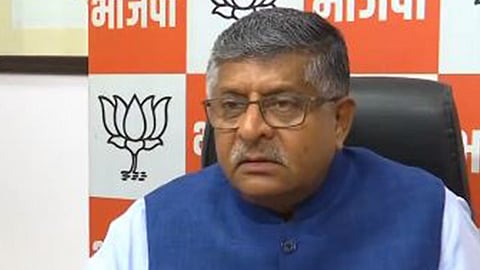 Senior BJP leader Ravi Shankar Prasad 