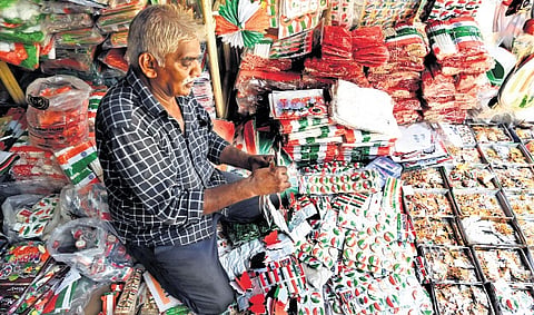 A vendor in Chalai