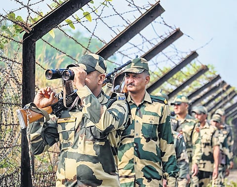 480 km stretch of Arunachal Pradesh & 243 km of Manipur is to be fenced