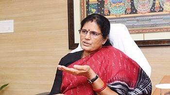 Odisha deputy CM Pravati Parida 