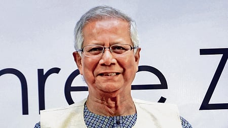Bangladesh's interim government chief Professor Muhammad Yunus 
