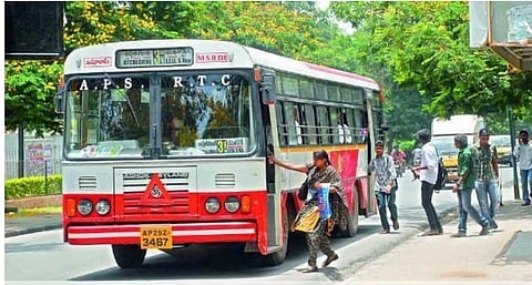 Getting in and out of a running train/bus