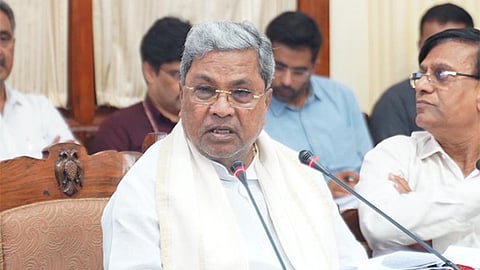  Chief Minister Siddaramaiah