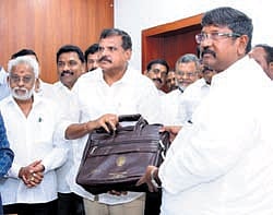Botcha Satyanarayana took oath as a Member of the Legislative Council (MLC) on Wednesday