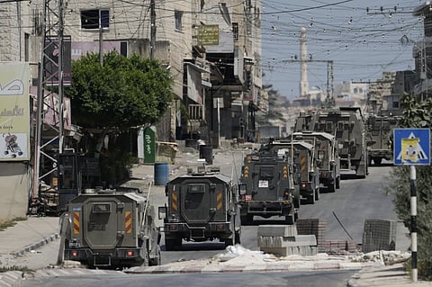 Last month, the Israeli military launched a major offensive in the West Bank dubbed "Iron Wall" aimed at rooting out Palestinian militant groups from the Jenin area of the West Bank.