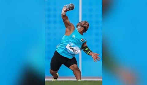 Para athelete Ravi Rongali from Anakapalle