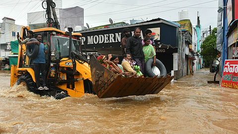 The affected people were shifted to relief camps at some places in the state.