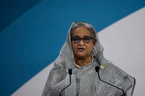 Former Bangladesh Prime Minister Sheikh Hasina