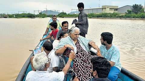 Rising inflows to the Prakasam Barrage triggered fresh water fears among residents living in regions, abutting the River Krishna.