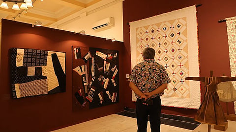 Geeta Khandelwal and Udita Upadhyay’s  experimental work with textile