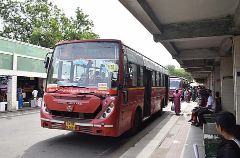 The government town buses in Coimbatore operate without providing essential information such as route maps, ticket fares, and designated stops on Friday. 