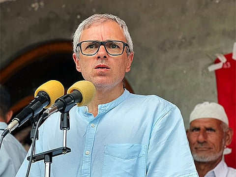 National Conference Vice President Omar Abdullah. 