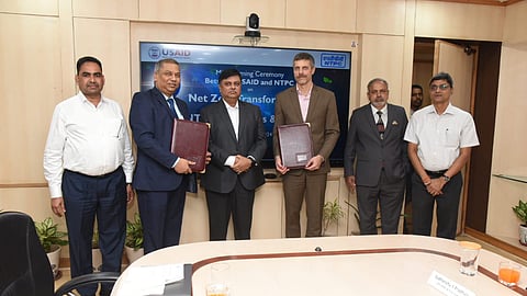 NTPC Limited signed a Memorandum of Understanding (MoU) with the United States Agency for International Development (USAID).