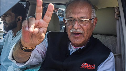 JKPCC president Tariq Hameed Karra strongly condemned the derogatory remarks and unparliamentary language used by Congress leader and its candidate from Banihal, Vikar Rasool Wani