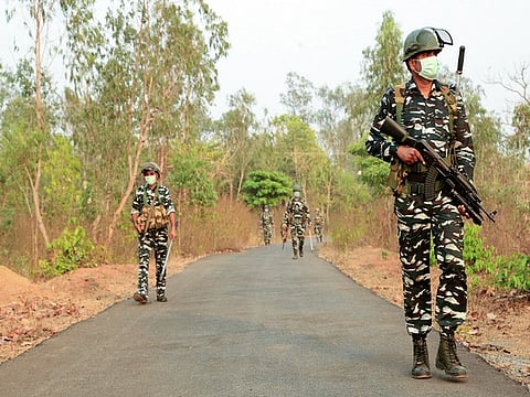 Ten Naxalites were killed in an encounter with security personnel in Chhattisgarh's Sukma district on Friday.