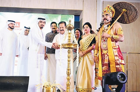 Onam celebration at the Crowne Plaza Hotel in Dubai