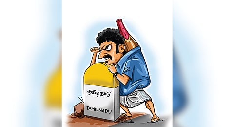 Inquiries revealed that Murugan had got the bottles of spurious liquor transported to Tiruchy from Bengaluru in plastic drums through a logistics firm and sold the contraband in the city.