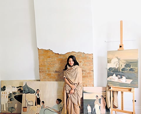 Artist Joya Mukerjee Logue 
