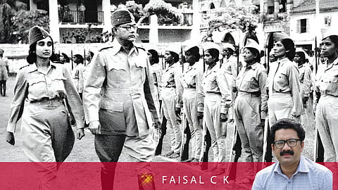 The role played by women in the INA saga was remarkable.