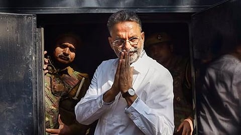 Late gangster-turned-politician Mukhtar Ansari.